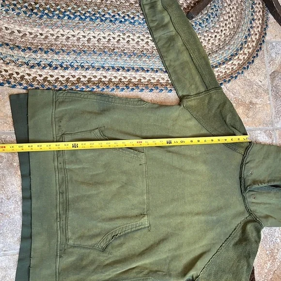 Free People Zoe Hoodie Hunter Green Size XS NWT - Picture 9 of 16